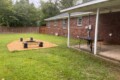 Cagle backyard sitting area